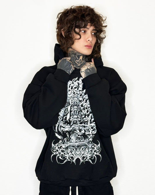 RAHULA Black Hoodie