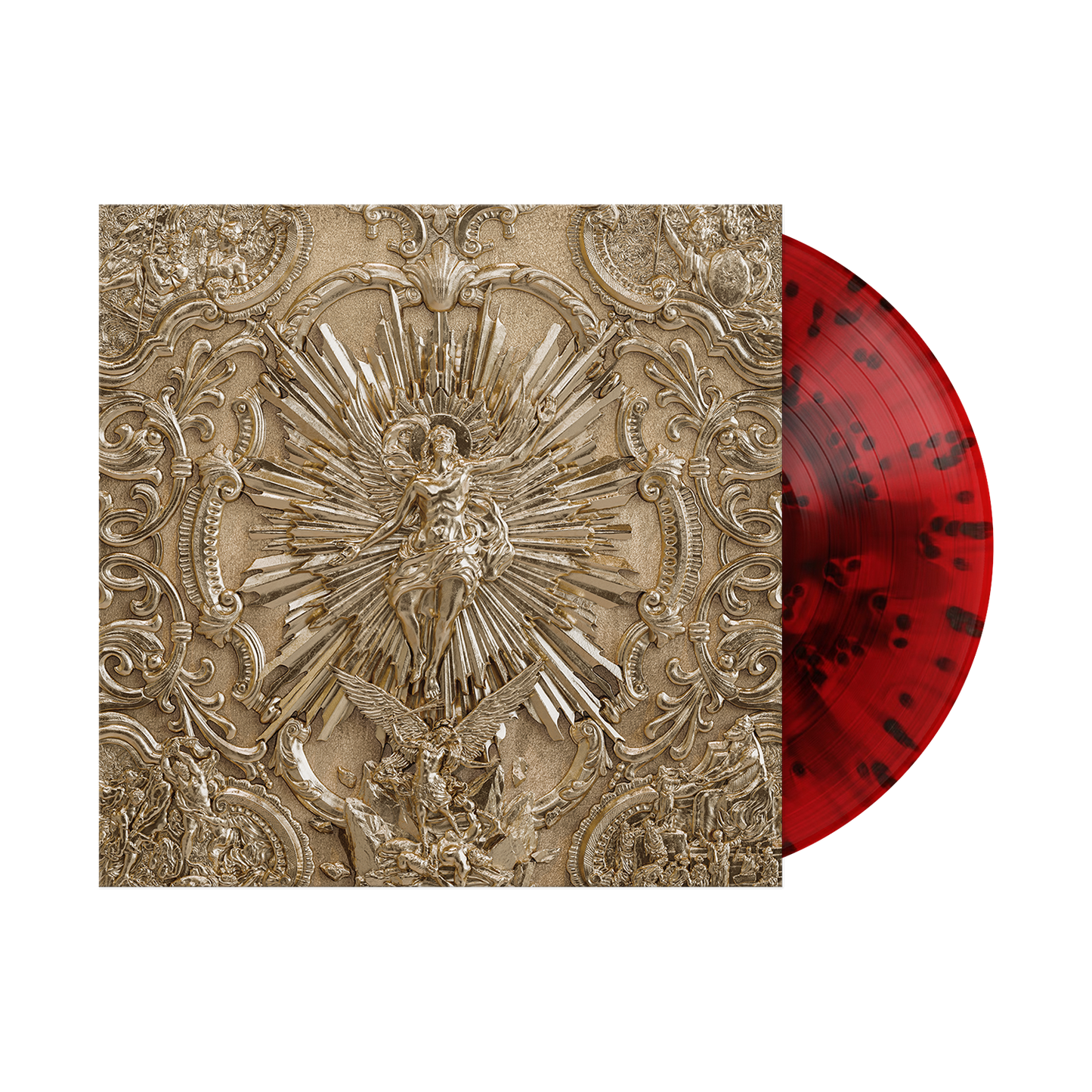 Be Not Afraid LP - Red w/Black Ice Splatter