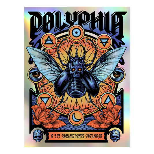 Portland, OR - 10/9 Show Poster