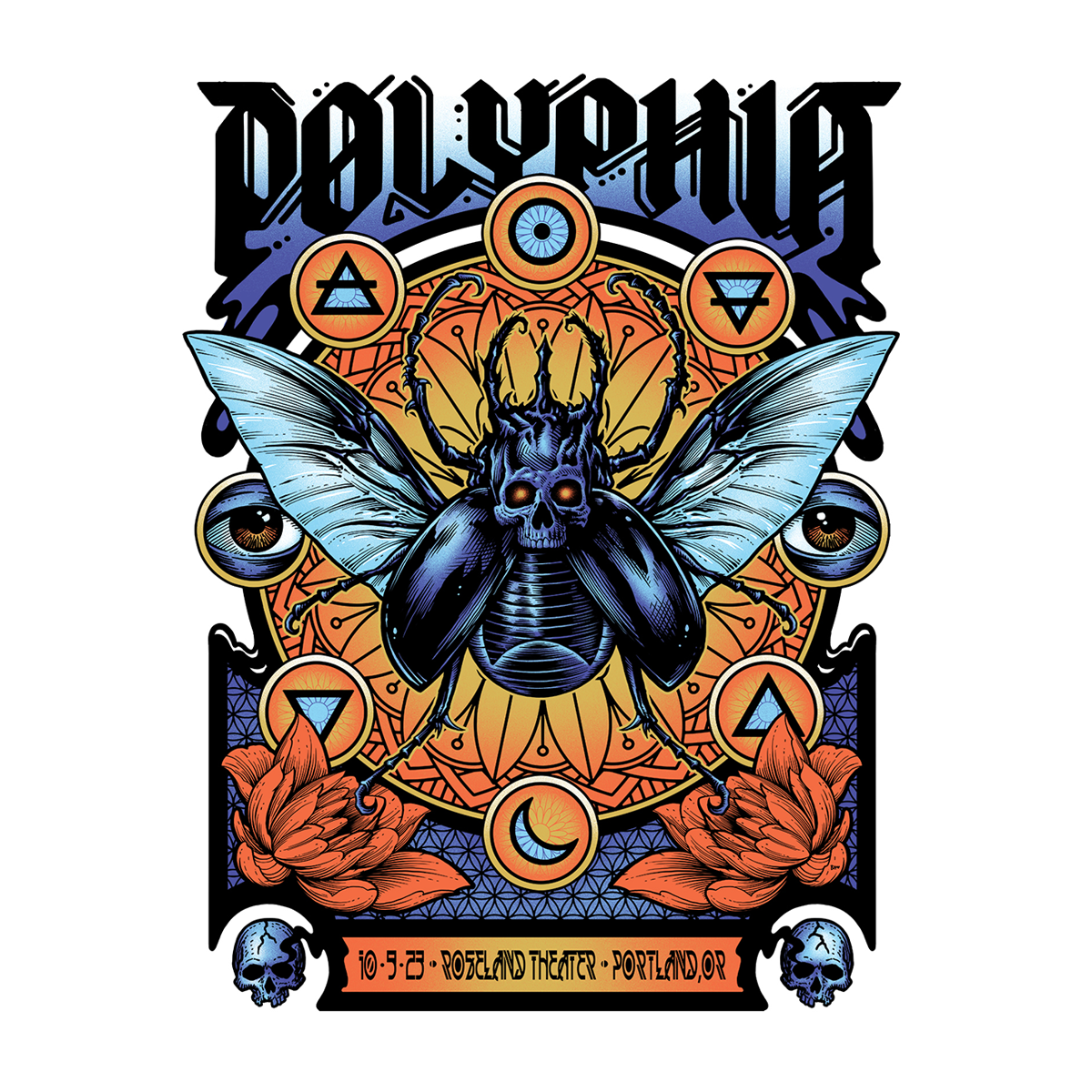 Portland, OR - 10/9 Show Poster