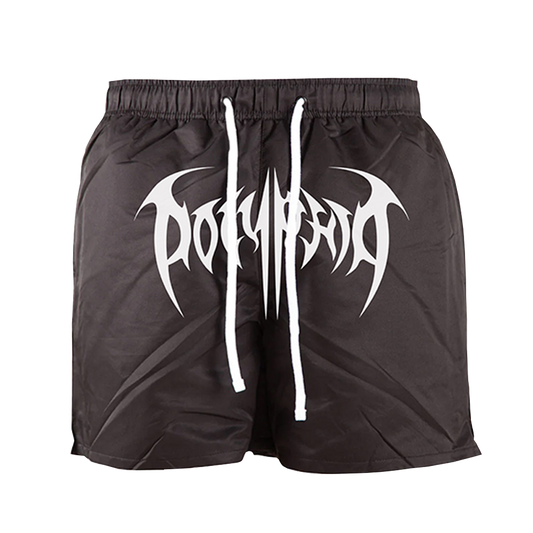 Punisher Black Running Shorts