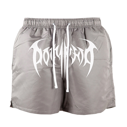 Punisher Grey Running Shorts