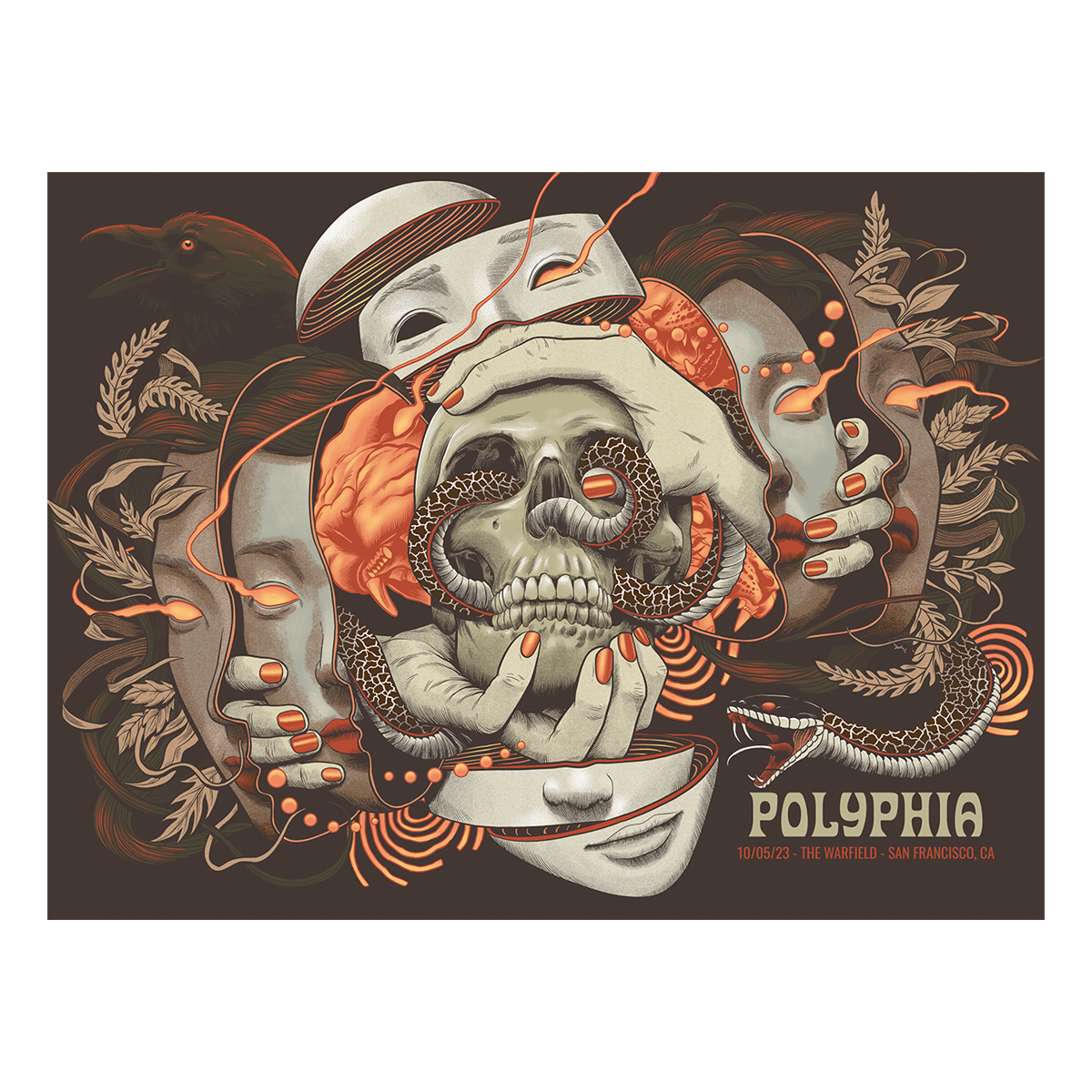 San Fransisco, CA - 10/5 Show Poster