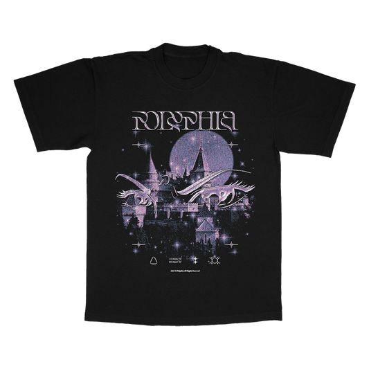 Anime Eyes Black T-Shirt