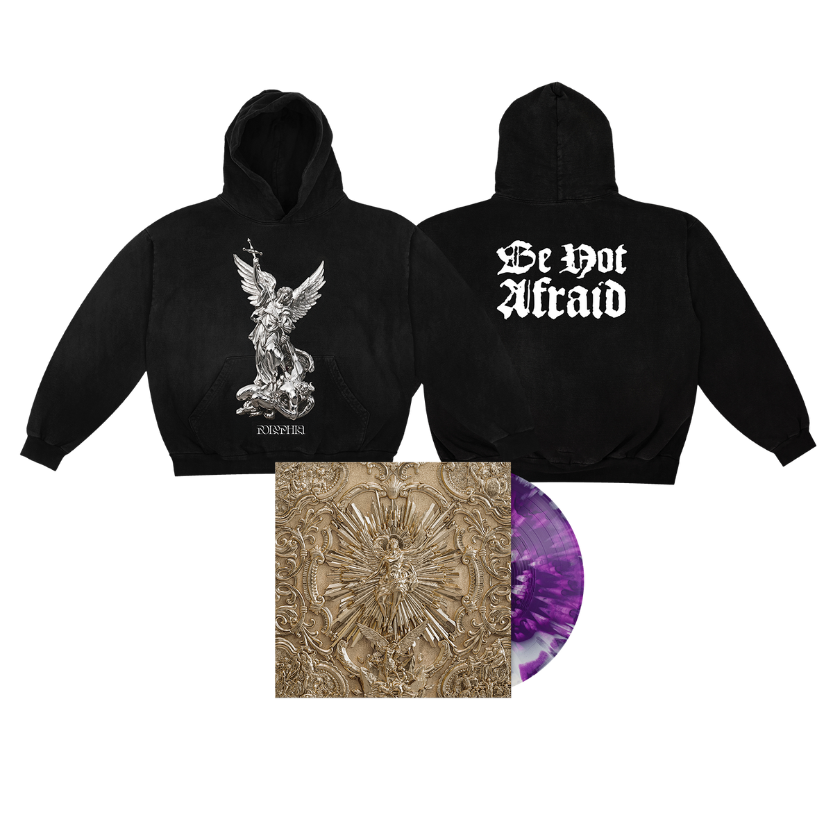 Purple Vortex LP + Hoodie Fan Pack