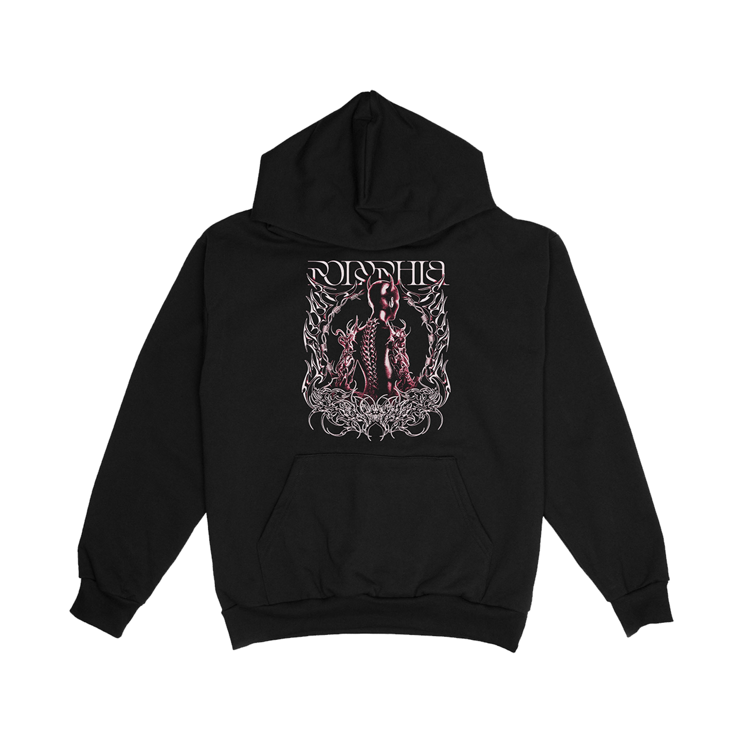 Inferno Black Hoodie