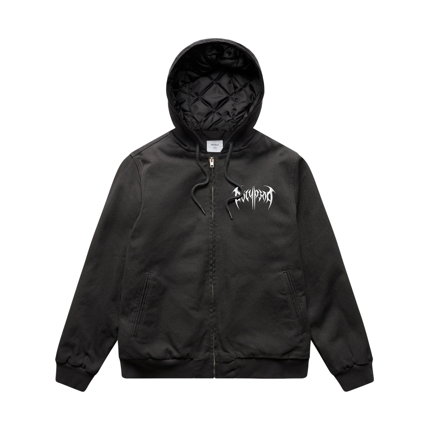 Metal Logo Bomber Jacket