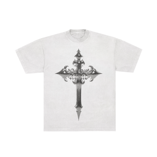 Chrome Cross Tee