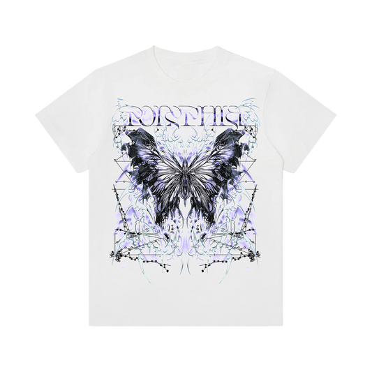 Butterfly Effect White T-Shirt