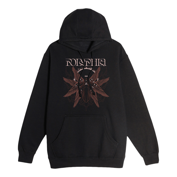 Winged Vision Black Pullover Hoodie – Polyphia