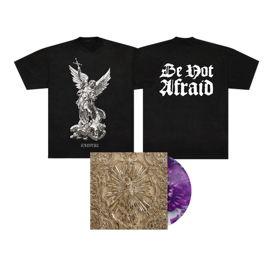 Purple Vortex LP + Tee Fan Pack