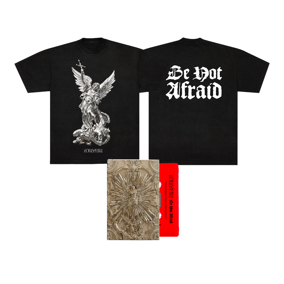 Red Cassette + Tee Fan Pack